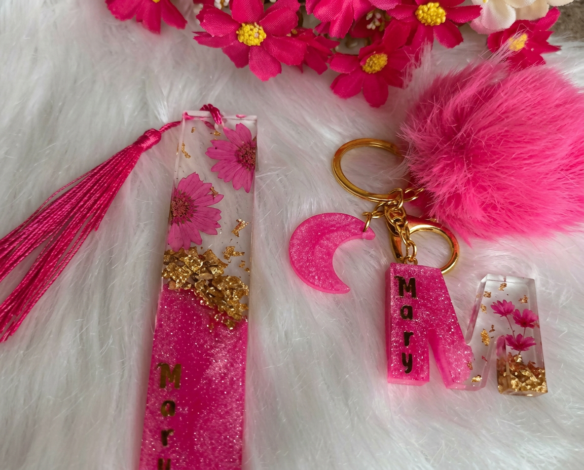 Crearás accesorios de resina de calidad que están en tendencia y que te permitirán destacarte.